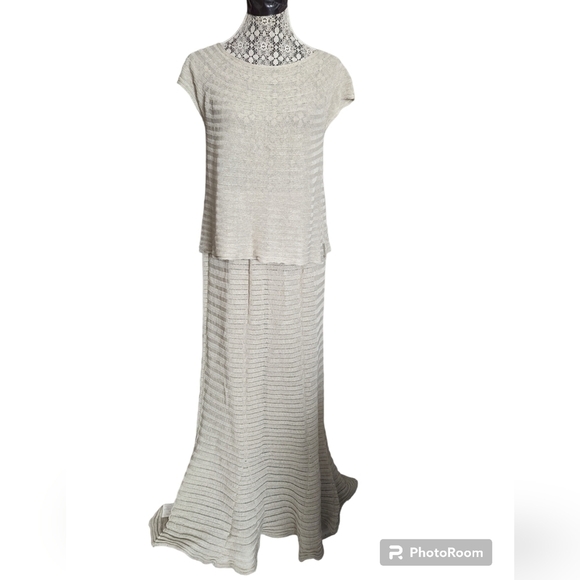 Vintage Ane Kenssen Linen Skirt Set - Picture 2 of 16